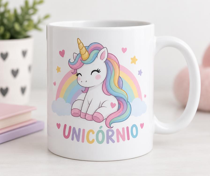 Caneca ilustrativa de Dia das Crianças