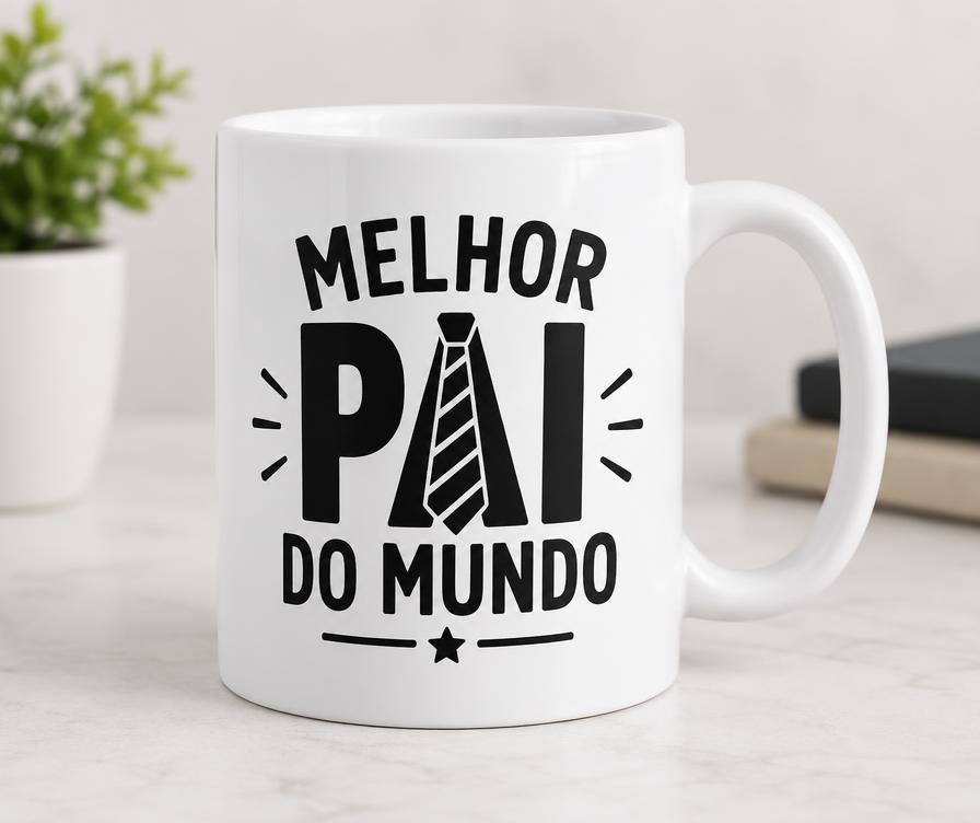 Caneca ilustrativa de Dia dos Pais